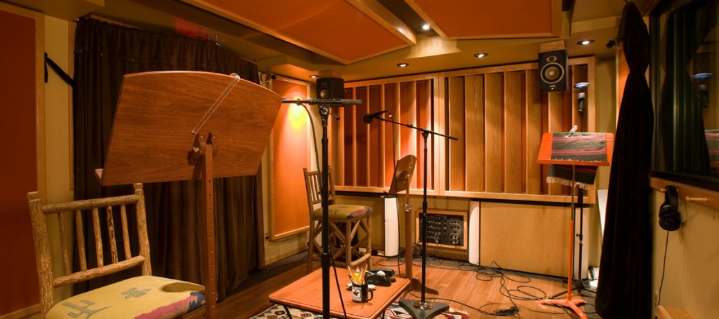 Large Recording Booth for Multi-Mic Sessions