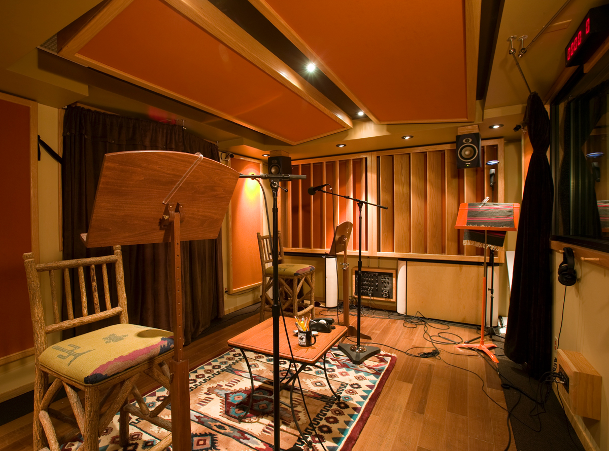 Large Recording Booth for Multi-Mic Sessions | The Famous Radio Ranch